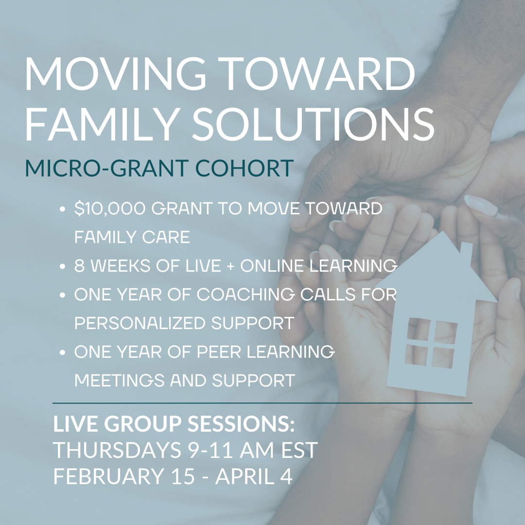 Applications Now Open for the Moving Toward Family Solutions 10,000